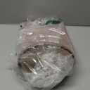 deweisn Dresser Mount Tri-Fold Lighted Vanity Mirror with 21 LED Lights, Touch Screen and 3X/2X/1X Magnification, Two Power Supply Modes Make Up Mirror,Travel Mirror (Rose Gold)