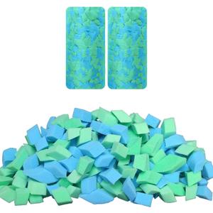 Bean Bag Filler, 10 Pounds Comfortable and Soft Shredded Memory Foam Filling Without Gel, Premium Random Colors BeanBag Stuffing for Various Pillows/Punching Bag/Couch Cushions/Pouf/Dog Bed