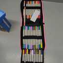 48 Colors Acrylic Paint Markers, Dual Tip with Fine Tip and Brush Tip Pens for Stone, Wood, Calligraphy, Canvas, Ceramic, Metal, Glass, Rock Painting, DIY Crafts