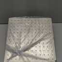 NearMoon Rain Shower Head, High Flow Stainless Steel Square Rainfall Shower, Waterfall Bath Shower Body Covering, Ceiling or Wall Mount (12 Inch, Brushed Nickel)