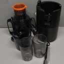 Cold Press Juicer Machines, High Nutrient Retention, 99% Juice Yield, 5.3" Wide Feed Chute for Whole Fruits & Vegetables, Quiet Slow Masticating Juicer, BPA-Free, Easy to Clean