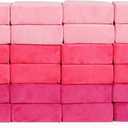 The Original Premium Plush Building Block for Kids - Certified Safe Foam Blocks in Luxuriously Soft Fabric Covers (Pretty Pink, Blocks), 8.25 x 4.25 x 3 inches