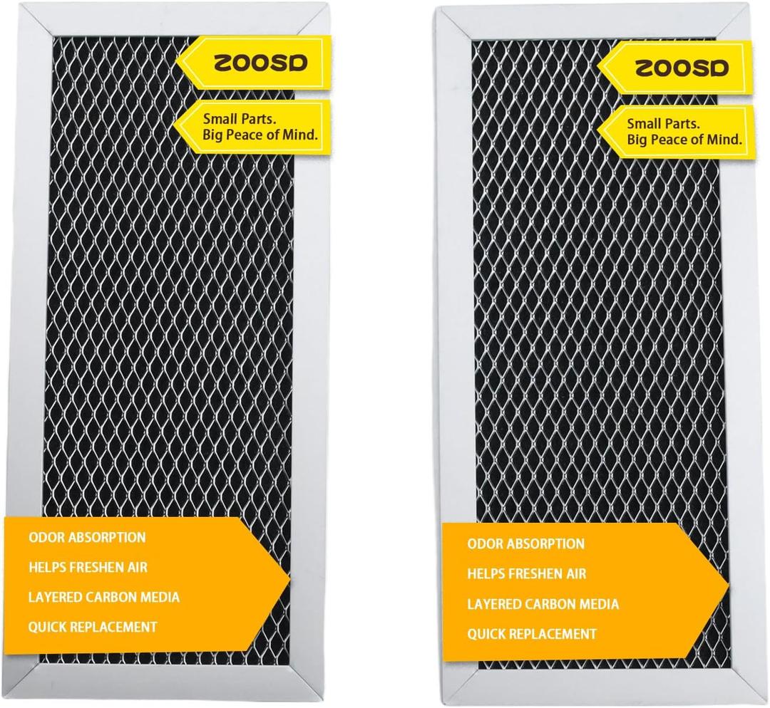 ME21M706BAG/AA ME21A706BQN/AA ME21K7010DS/AC ME21M706BAS/AA ME21R706BAT/AA Microwave Charcoal Filter Replacement for Samsung (2 Pack, Odor Air Purifier Filter)