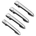 Gledewen Exterior Chrome Door Handle 4Pcs Front Rear Driver & Passenger Side, Compatible with 2010-2021 Toyota 4Runner Lexus GX460, Replaces# 69210-60170,69250-60060,69250-60070,69250-60050