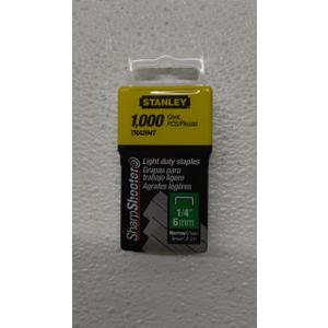 Stanley 1000ct Light Duty Staples