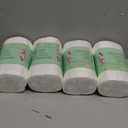 ALVABABY Diaper Liner for Baby Cloth Diapers Natural Soft Disposable Diaper Liners 11.8x7.1 Inch Fragrance Free Chlorine Free 400 Sheets (04green)