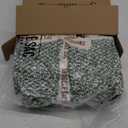 Snuggle Sac Green Throw Blanket, Ultra Soft Warm Blankets for Couch, Cozy Knit Fuzzy Plush Throws Blanket for Sofa, Bed,Living Room, Heather Green, 50x60 inches