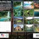 Costa Rica Calendar 2026 Monthly Wall Calender 12 Month | American Made In The USA
