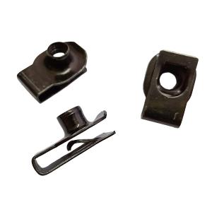 M10 U-Style Clip-On Nut, U-Type Fasteners (Pack of 10)