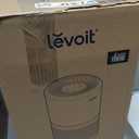 LEVOIT Air Purifier for Home Allergies Pet Hair in Bedroom, Covers Up to 1073 ft by 56W High Torque Motor, AHAM VERIFIDE, 3-in-1 Filter with HEPA Sleep Mode, Remove Dust Smoke Odor, Core300-P, White