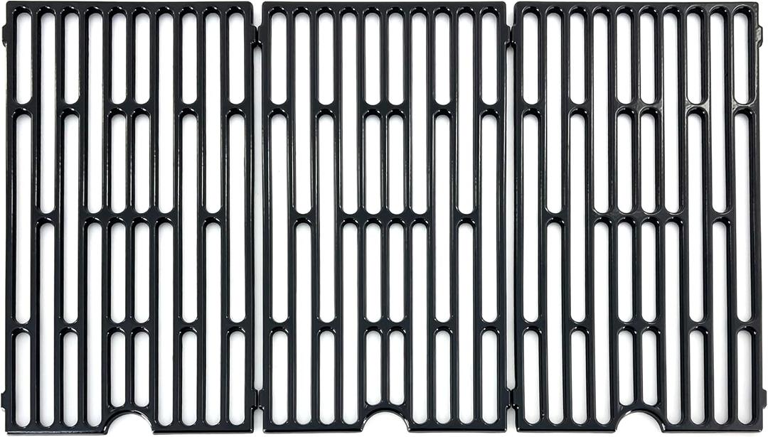 Direct store Parts DC105 (3-pack) Cast Iron Cooking grid Replacement for Vermont Castings, Chargriller, Jenn Air JA460, JA461, JA461P, JA480, JA580, JA-460 Gas Grills, 16 7/16" x 9 1/16" each grates