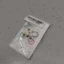 Leviton Midsize Telephone Wall Jack, 6P4C, 40539-PMW, White