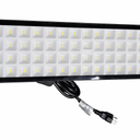 160W Flood Lights Outdoor, 16000LM LED Work Light with Plug, Daylight White 6500K LED Flood Light, IP66 Waterproof Exterior Security Lights for Yard Garage Stadium