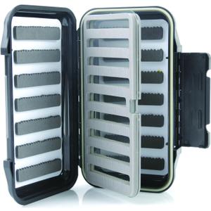 Maxcatch Waterproof Fly Box For Fly Fishing Streamer Flies Swing Leaf Center