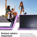 AICase for Samsung Galaxy Z Fold 6 5G Case 2024,Crystal Clear Luxury Plating Hard PC Transparent Slim Thin Cover,Anti-Scratch Shockproof Protective Case for Galaxy Z Fold 6_3