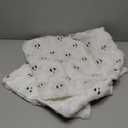 MIULEE Halloween Pillow Covers Cute Ghost Spooky Fall Throw Pillows Set of 2 Soft Plush Faux Fur Decorative Cushion Covers for Couch Sofa Bed Porch Living Room Halloween Decor 18x18 inch White