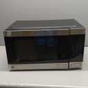 GE 4-in-1 Countertop Microwave Oven, 1.0 Cu Ft, 1050W Convection Microwave with Air Fry & Broil, Compact and Quiet, Stainless Steel, Ideal for Apartments, Dorms & Offices, GCST10A1WSS