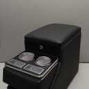 Tocsho Center Console Between Seat for Minivans, SUVs, Middle Van Console Floor Console Organizer Storage Box with Locking