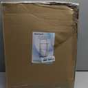 SUFAUY 80" Industrial Grade Clothing Rack for Hanging Clothes, Heavy Duty Double Rolling Portable Garment Coat Rack with Wheels, Load 400 LBS, Black