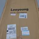 LEEYOUNG Upgraded Folding Hand Truck Dolly Cart Heavy-Duty 375lbAluminum Wheel Bracket & Portable Aluminum Dolly Cart, Indoor/Outdoor Use