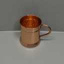 NZM Premium 22 Oz Hammered Moscow Mule Copper Mug | Handcrafted 100% Pure Copper Mug | Large 22 Oz Tankard Beer Stein | Keeps Drinks Chilled Longer | Best Gift - Perfect For Moscow Mules