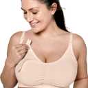 Medela Women's Pumping and Nursing Bras (Beige, M)