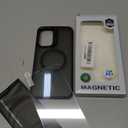 TOBOVON for Samsung Galaxy A17/A26 5G Phone Case, Fits MagSafe, with Built-in Camera Ring Stand & Screen Protector, Slim Translucent Matte Military-Grade Drop Protection Magnetic A26/A17 Cover, Black