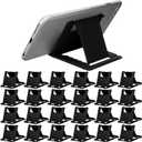 Kathfly 36 Pcs Cell Phone Stand Bulk Foldable Tablet Mobile Stand Adjustable Universal Multi Angle Pocket Phone Holder Compatible with All Smartphones