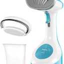 Reemix Steamer for Clothes, Folding Handheld Design Garment Wrinkles Remover, 20g/min Strong Penetrating Steam, 25-Sec Fast Heat-up, for Home, Office and Travel (Large, no Foldable, Aqua)