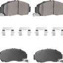 4PCS Front Ceramic Brake Pads Fit for Honda Accord 2003-2011 for Acura CL 2001-2003 for Acura TSX 2004-2010