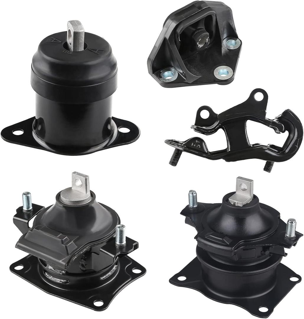 JDMON Replacement for 5Pcs Engine Motor Mount Acura TL 3.2L V6 2004 2005 2006 Automatic Trans Compatible with A4526 A4517 A4527 A4544 A4524 