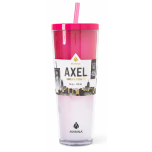 Manna™ Axel™ Plastic Tumbler - Pink, 24 oz