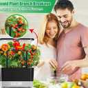 Trellis Compatible with Only Aerogarden Harvest and Harvest Elite for Indoor Garden Hydroponic System, Black, 1Pack