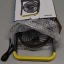 Gazeled Battery Powered Fan, Long Lasting Battery Operated Fans for Camping, Portable D-Cell Desk Fan with Timer, 3 Speeds, Whisper Quiet, 180° Rotation, for Office, Bedroom, Outdoor, 5'', Model: F15