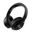 T.TAOMI FM Radio Headphones, Headset for Mowing, Cycling, Jogging, Portable Radio Support USB Power, LED Display, 3.5mm Jack, Gifts for Seniors Elderly (Carbon)