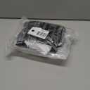 Sosation 2 Set Volleyball Knee Pads and Volleyball Arm Sleeves with Protection Pad Compression Forearm Wrist Guard with Thumb Hole Soft Breathable for Hitting Passing (Black, White)