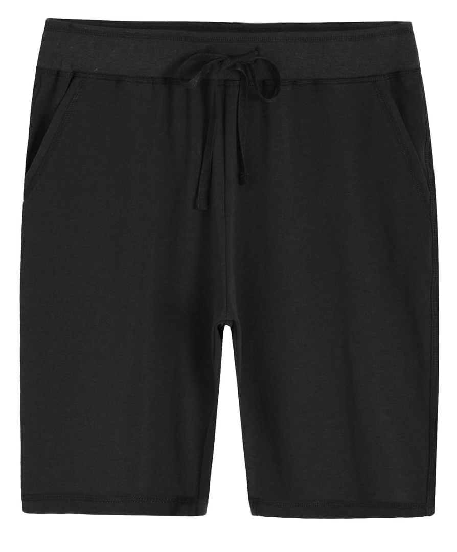 Weintee Women's Soft Knit Bermuda Shorts with Pockets XXL PLUS