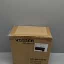 VOSSER Twin XL Air Mattress with Built-in Pump, 18" Raised, 80" Long