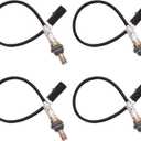 Oxygen Sensor Upstream Downstream 15717 O2 Sensor Compatible with Ford 1997-2008 F150 Explorer Escape Ranger for Mazda 6 CX-9 for Lincoln Navigator - O2 Sensors Replace 15716 15718 Set of 4