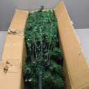 Prelit Christmas Tree 6ft with Remote Control, 8 Light-Modes Artificial Christmas Trees with Lights, Xmas Tree with 1000 Thick Branch Tips & 250 Lights, Easy Assembly Holiday Dcor for Home