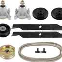 OCPTY 46" Lawn Mower Deck Rebuild Kit for AYP for Husqvarna for Jonsered