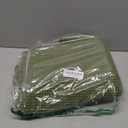 Ivissy Braided Runner Rug 2x8 Ft Washable Runners for Hallways Non Slip Rubber Backed Kitchen Runners Cotton Entryway Runner Indoor, Woven Floor Carpet for Hall Kitchen Bedroom, Green