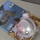 Homedics SoundSleep White Noise Machine, Silver, Small Travel Device with 6 Relaxing Nature Sounds, Portable Therapy for Home, Office, Nursery, Auto-Off Timer (1 Count (Pack of 1))