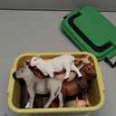 Farm Animal Toys for Toddlers,23 PCS Animal Toys with Realistic Animal Figurines,Tractor Toy and Fence,Farm Playset Educational Learning Toys for Toddlers Kids 3-5