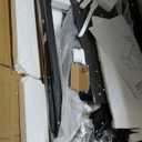 Grandder Gaming Desk 40 Inch with Power Outlet and LED Light, Computer Desk with Reversible Shelves and Storage Drawer, Pc Small Desk for Home Office Table with Bag, Carbon Fiber Black