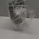 Replacement parts 5-Cup Square Plastic Jar With Lid,Compatible with Oster Blenders