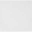 Safe Way Traction 16" X 40" White Adhesive Vinyl Anti Slip Non Skid Safety Bath Mat with Drain Cut Out