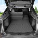 ThinSGO for Tesla Model Y Juniper Cargo Liner Trunk Pet Mat for Dogs Rear Seat Cover for Tesla Model Y 2025