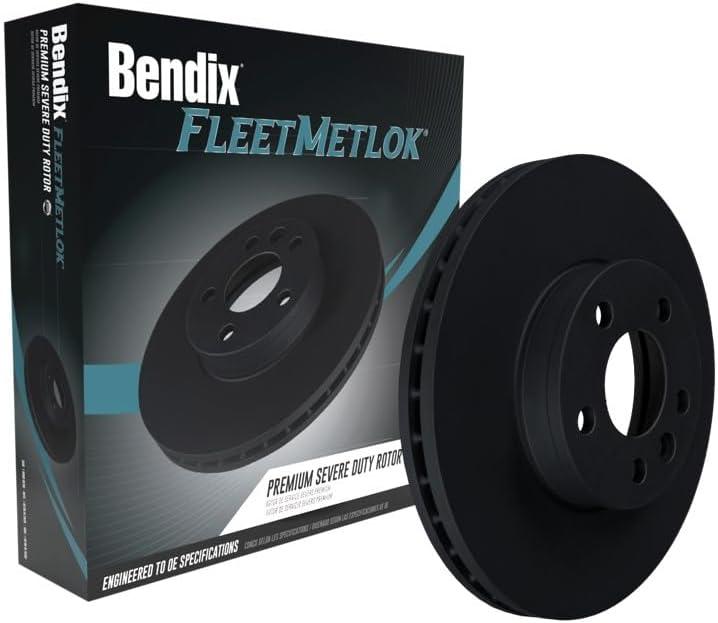 Bendix Fleet Metlok SDR6393 Front Brake Rotor for Ford Edge 2020-2015, Police Responder Hybrid 2020-2019, SSV Plug-In Hybrid 2020-2019
