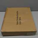 Bread Box for Kitchen Countertop, Double Layer Bamboo Bread Storage Container for Homemade Bread, Roll Top Bread Box with 3 Adjustable Height for Kitchen Counter, White Breadbox Organizer